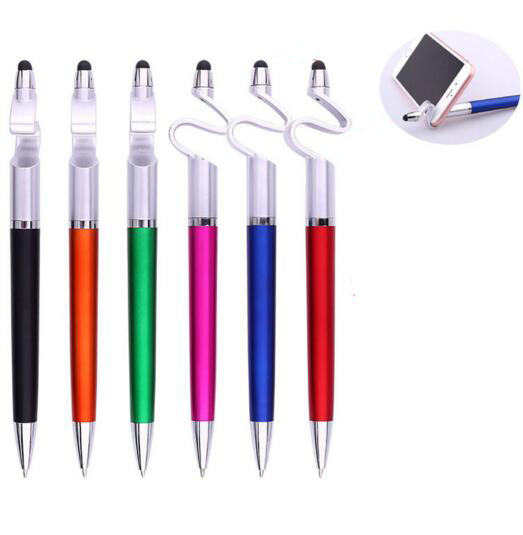 Promotional Pens with Phone Stand; Logo LED Pens; Personalized Pens; Custom Stylus Pens; 