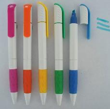 Highlighters ballpoint pen wholesale, custom logo printed