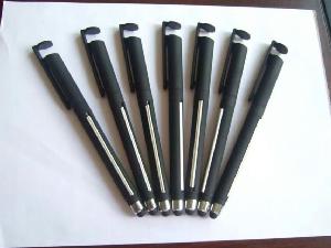 Popular Ballpoint Pen With Front Stylus wholesale, custom printed logo