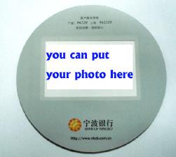 Photo Frame Mouse Pad  wholesale, custom printed logo