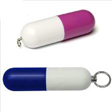 4GB Capsule USB Flash Drive wholesale, custom printed logo