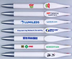 High Quality Plastic Ballpoint Pen wholesale, custom logo printed