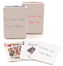 3 3/8" x 2 1/8" x " Cardboard 270g  Bicycle Standard Poker Playing Cards wholesale, custom logo printed