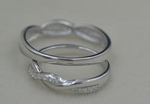 Authentic Sterling Silver Ring wholesale, custom printed logo