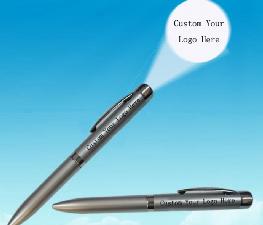 5/16" Ã— 2 3/8" ABS Projected Ball-point pen wholesale, custom printed logo