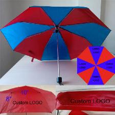 Triple Folding Compact Umbrella wholesale, custom printed logo