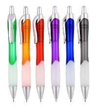 Plastic ballpoint pen wholesale, custom logo printed