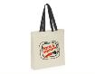 Natural Canvas Tote Bag W/Gusset