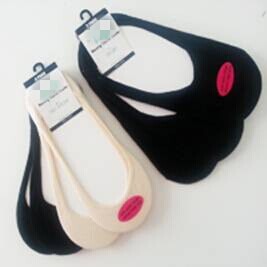 Yhao Silicon Anti Slip Women Invisible No Show Socks