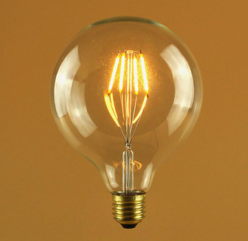 G95 Edison Globe LED Filament Bulb 6W