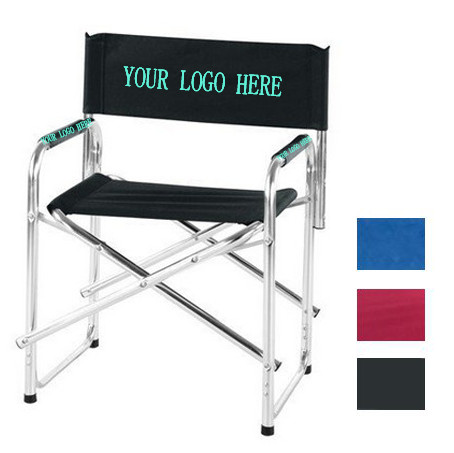 Folding Aluminum Director's Chair