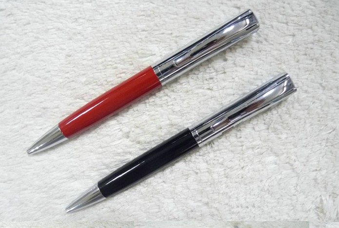 Brass Ballpoint Pen With Electroplate & Baking
