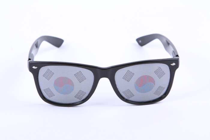 Printed cheap lens sunglasses