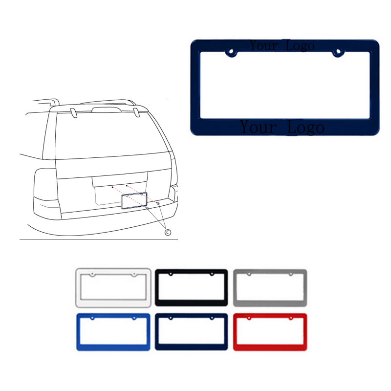 2 Hole License Plate Frame