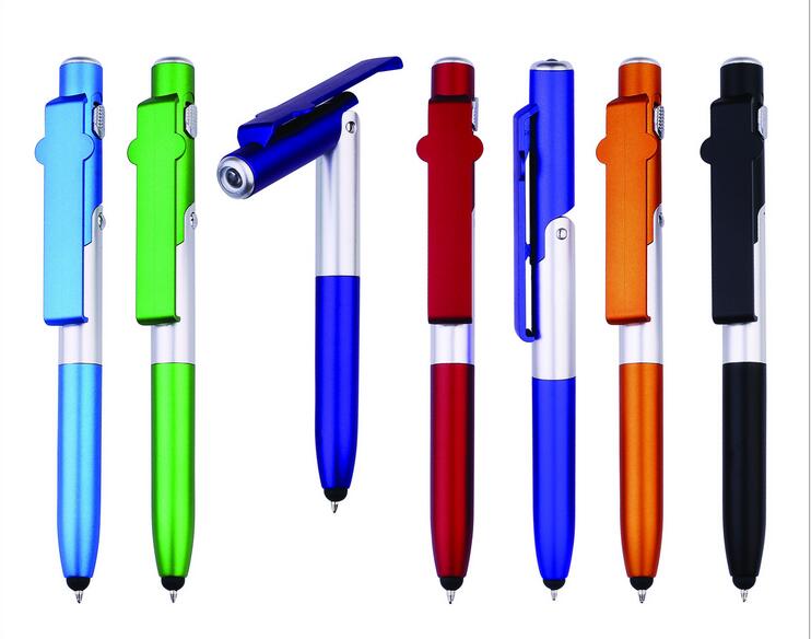 Promotional Pens with Phone Stand; Logo LED Pens; Personalized Pens; Custom Stylus Pens; 
