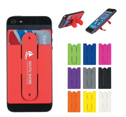 Soft Silicone Cell Phone Kickstand Case