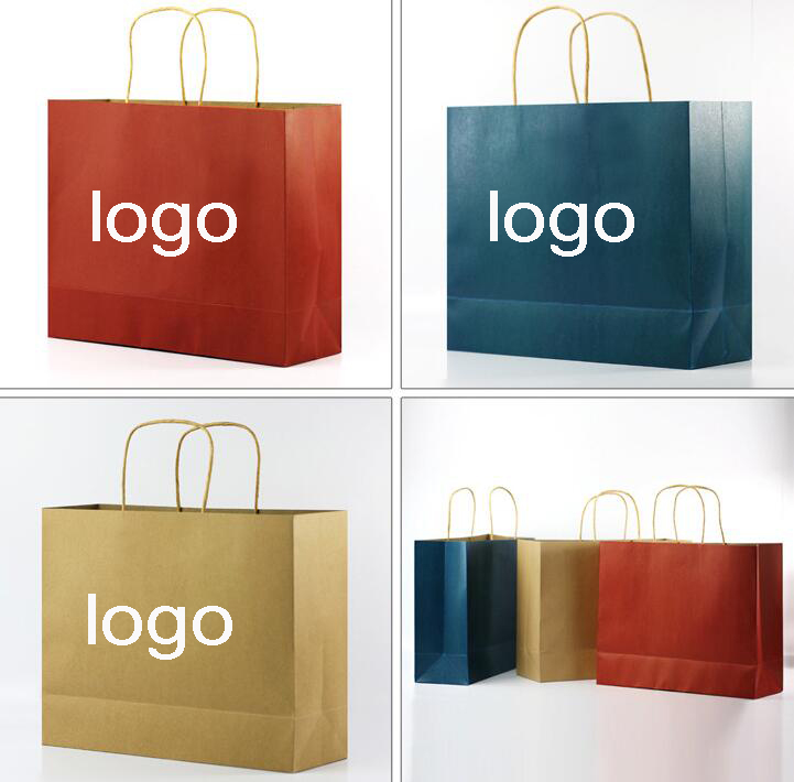 Brown Kraft Paper Shopping Grocery Bags