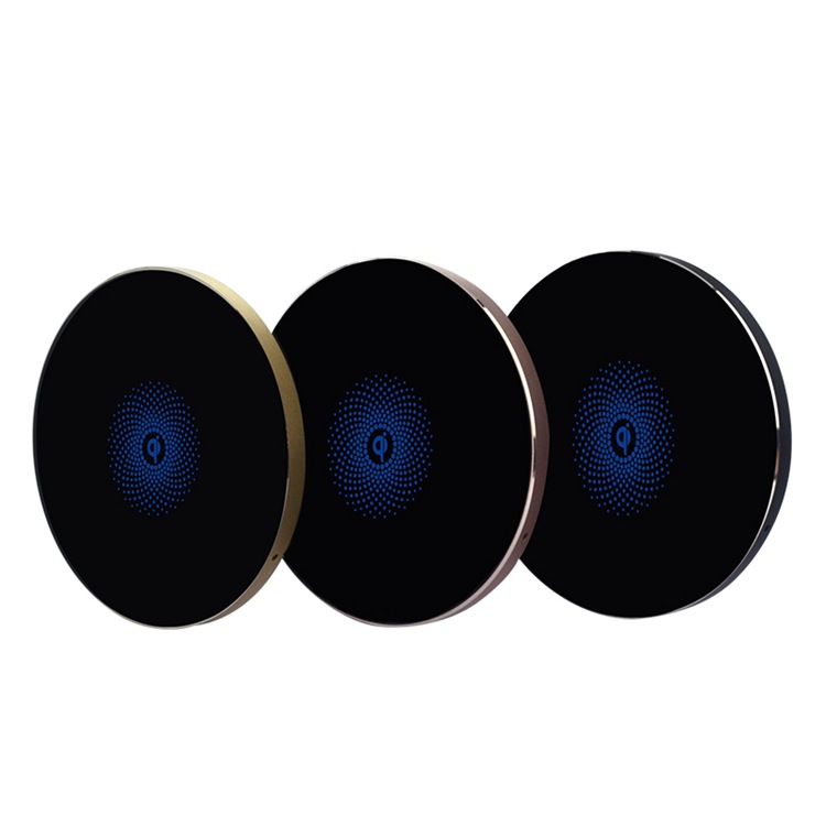 Qi Wireless Charger; Wireless Cell phone Charger; Portable Mobile Charger, Fast Wireless Phone Charger; Cordless Charger