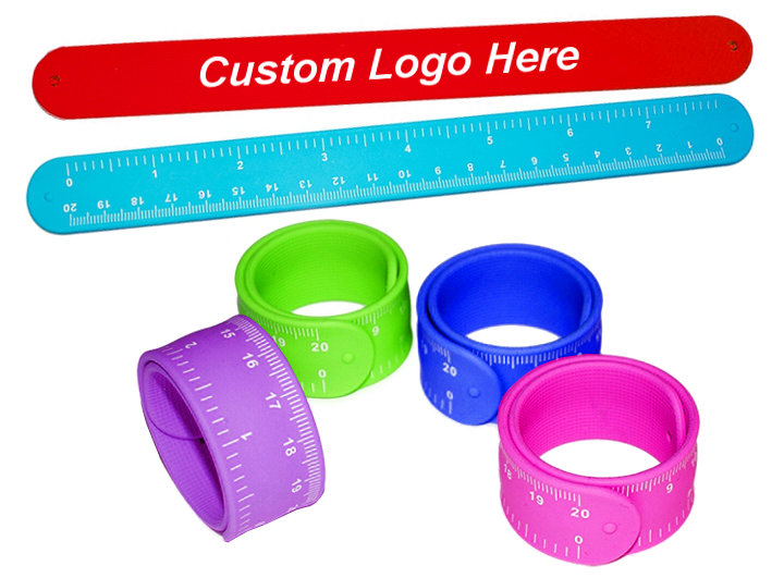 Custom Silicone Slap Ruler - Corporate Gifts