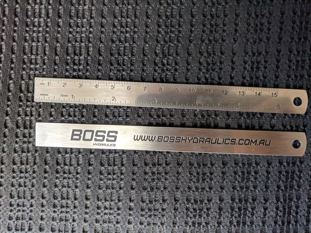 Custom Stainless Steel Ruler