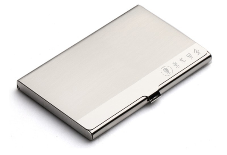 Superb Material 304 Stainless Steel Business Card Holder