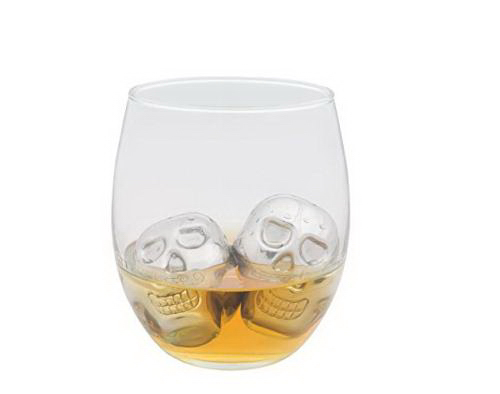 Metal Skull Ice Cubes