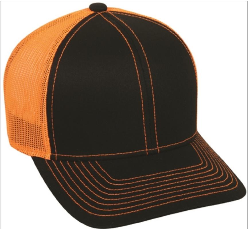 6 Panels Premium Mesh Back Cap