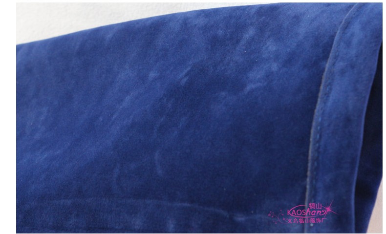 Double Side Flocking Drawstring Pouch