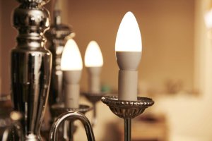 LED candle bulb C37-3W