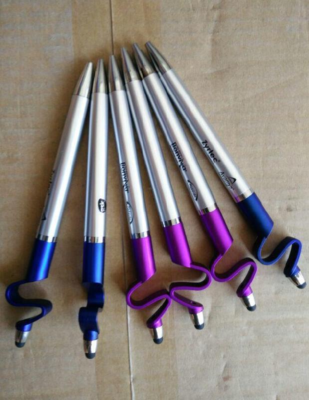 3-in-1 Stylus Ballpoint Pen With  Phone Stand