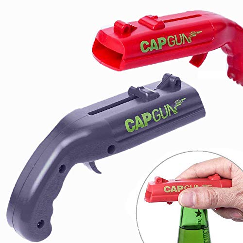 Bottle Opener Beer Drink Bottle Cap Gun Openers Launcher Shooter