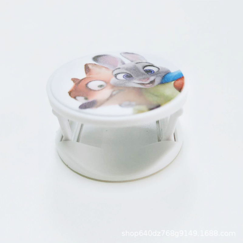 Creative Collapsible Lazy Push-pull Bracket Cartoon Airbag Fold Mobile P