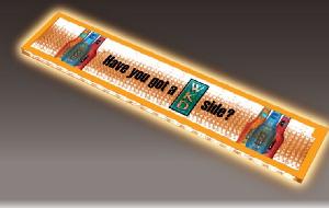 LED Bar Runner wholesale, custom printed logo