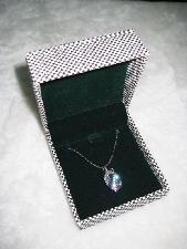 Custom Leather Jewelry Box For Pendant Necklace wholesale, custom printed logo