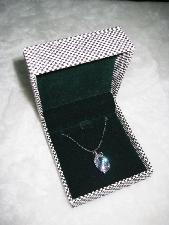 Custom Leather Jewelry Box For Pendant Necklace wholesale, custom logo printed