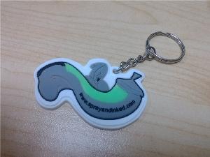 PVC Keyrings,PVC Key Chain wholesale, custom logo printed