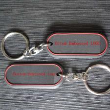Custom PVC Keyring, Custom Shape Keychain With Keyring wholesale, custom logo printed