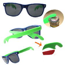 Sun glasses with opener wholesale, custom printed logo
