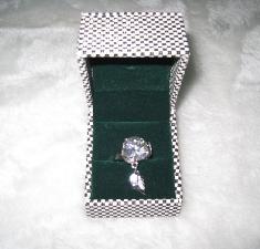 Custom Leather Jewelry Box For Ring wholesale, custom printed logo
