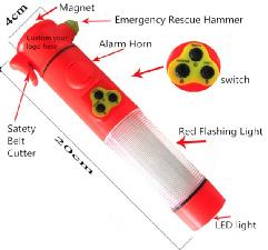 Emergency Rescue Hammer  wholesale, custom printed logo