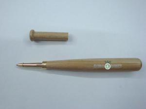 Hardwood Baseball Bat Pen wholesale, custom logo printed