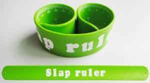 Silicone slap bracelet - extra long wholesale, custom logo printed