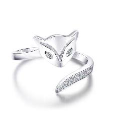 Authentic Sterling Silver Ring wholesale, custom printed logo