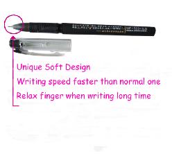 Bouncing pen,Soft point pen wholesale, custom logo printed