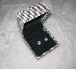 Custom Leather Jewelry Box For Earrings wholesale, custom printed logo