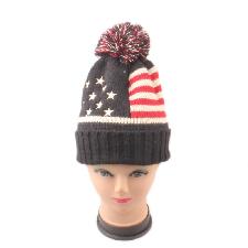 Yhao Wholesale Knitted Pure Color Acrylic Beanie Hats wholesale, custom printed logo