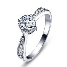 Authentic Sterling Silver Ring wholesale, custom logo printed