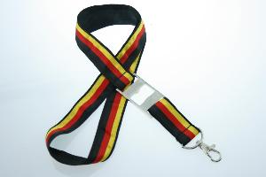 Double Layer Satin Lanyard With Bottle Opener wholesale, custom logo printed