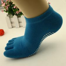 Yhao custom cotton anti slip 5 toe yoga socks women wholesale, custom printed logo Yhao custom cotton anti slip 5 toe yoga socks women wholesale, custom printed logo