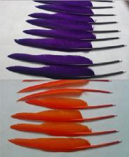 Multi Color Print Great Quality Quill Ball Pen, Feather Pen wholesale, custom logo printed